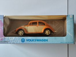VW Käfer 1967 orange/weiss von Greenlight die cast 1/18