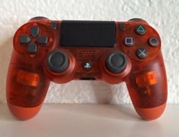 PS4 Controller - Transparent Red 🎮