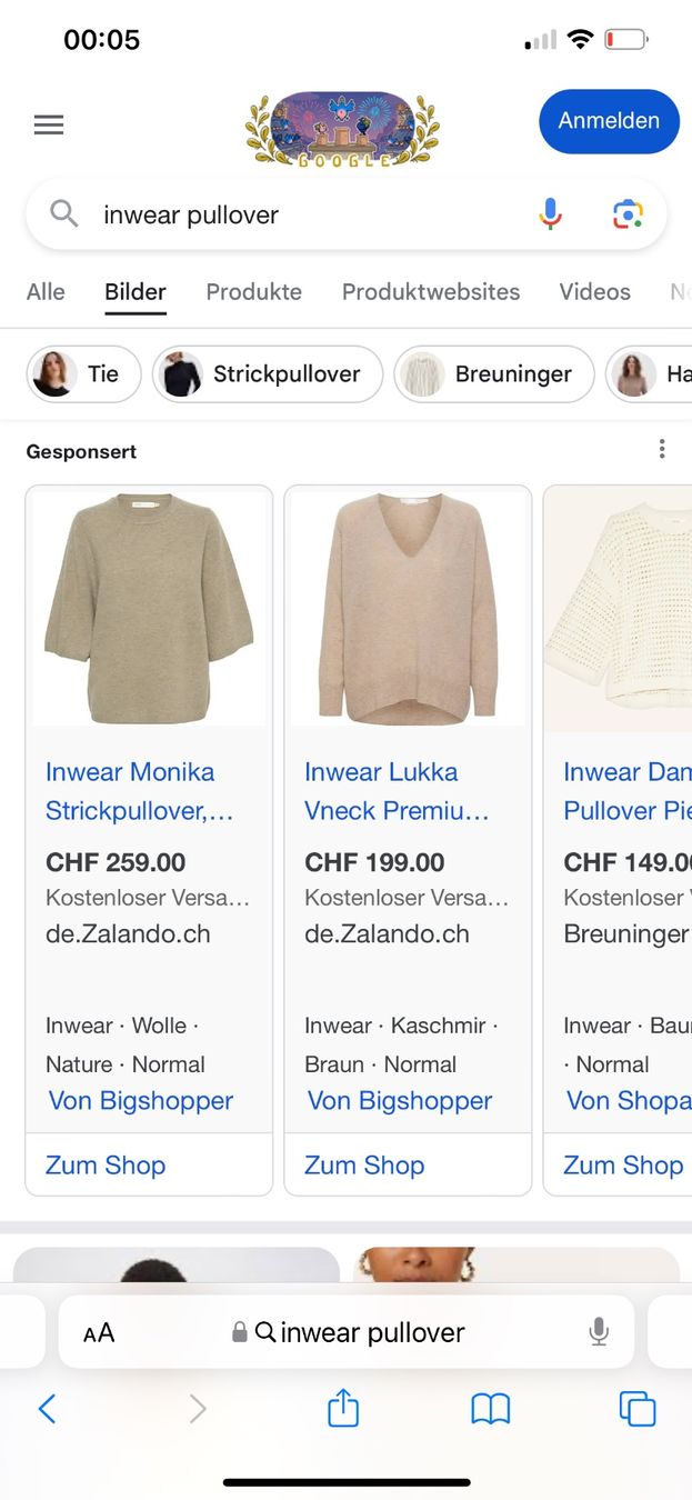 Maglioni & Felpe: InWear Damenpullover in Cremeweiss – Nuovo (secondo la descrizione) da Winkel venduto da KaschmirArt 6