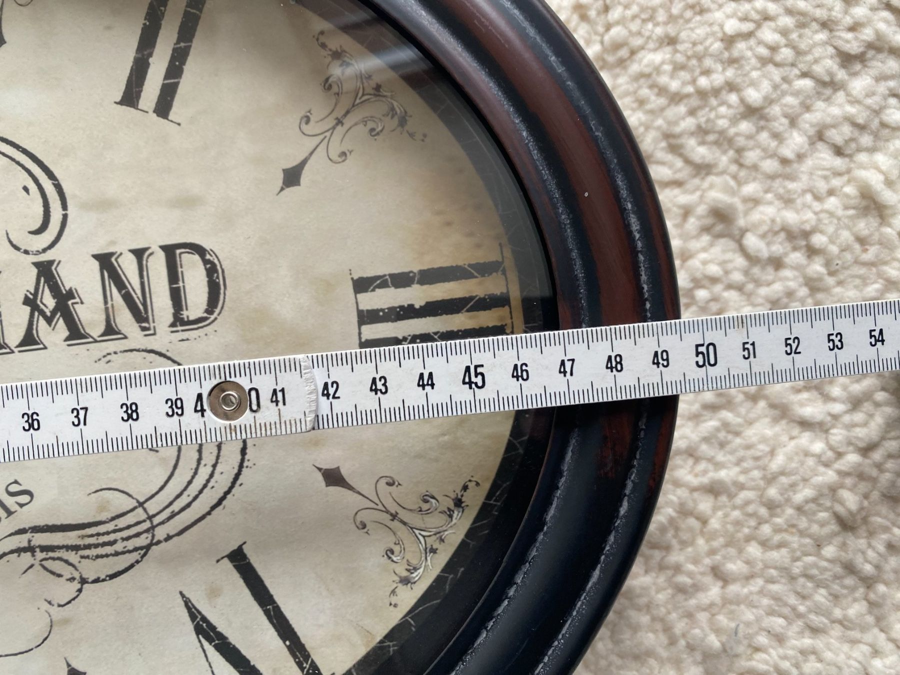 Orologi da terra & Orologi da parete: Wanduhr im Vintage-Stil – Usato da Unterterzen venduto da bac_287t 7