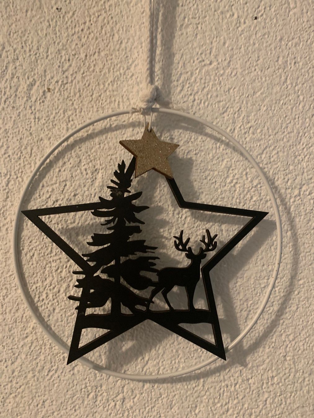 Toutes les décorations: Advent Hänger Stern im Ring – D'occasion à St. Gallen par Miousch