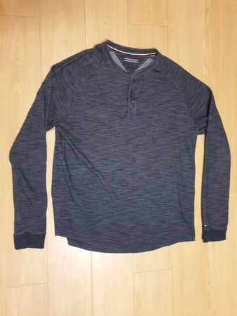 Tommy Hilfiger Herren Pullover Gr. L Blau  NY Sweatshirt