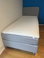 Boxspringbett Valerie 90x200cm grau