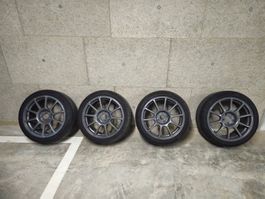 Jantes ATS GTR 9x18 5x112 avec 245/40 r18 Continental SportC