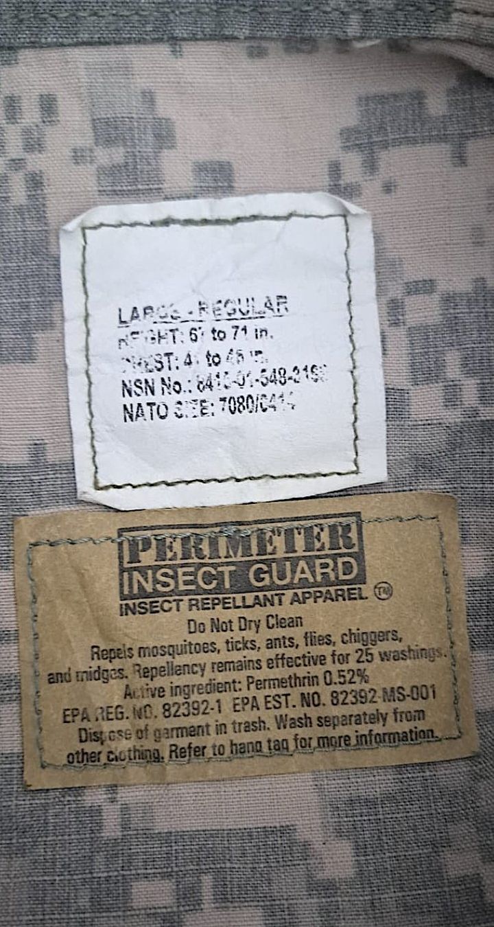 US Army Uniformi: COAT, ARMY COMBAT UNIFORM, 52/54 - XL – Usato da Locarno venduto da madame-tus-sauds 6