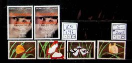 AFRIQUE SIERRA LEONE 2 SÉRIES NEUVES 1997+01. COTE 13 €/U595