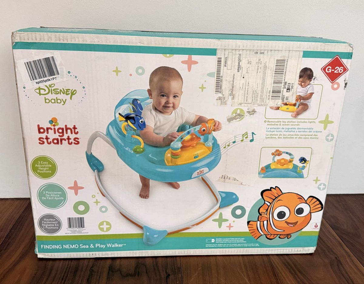 Ausili per la deambulazione: Bright Starts Disney Finding Nemo Sea & Play Walker! – Usato da Diessenhofen venduto da mar_8cyl 5
