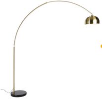Grosse Bogenleuchte - Stehlampe Messing