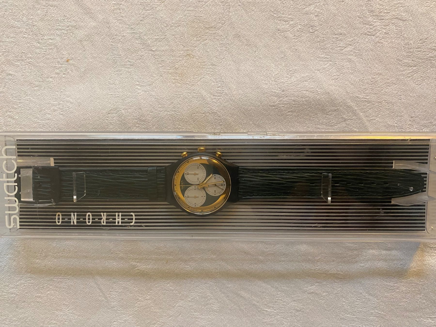Swatch Orologi: Swatch, Rollerball SCB 107, neu – Nuovo e nell'imballaggio originale da Zürich venduto da Bemey5268