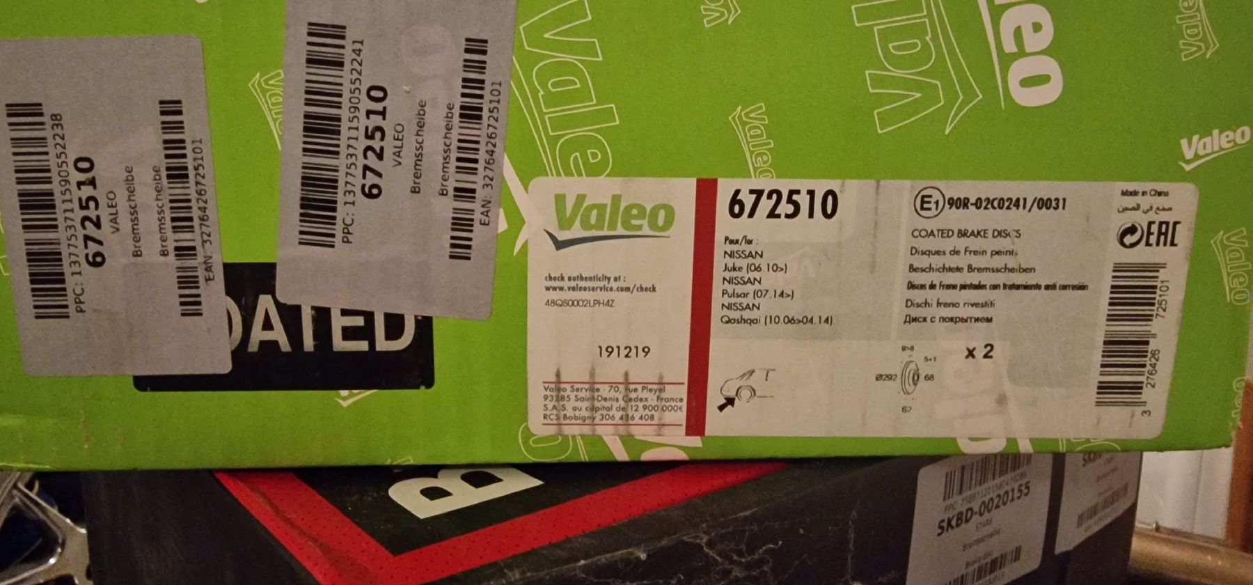 Valeo Toutes les pièces auto: disque de frein – Neuf avec emballage d'origine à Ménières par Paprikaz34
