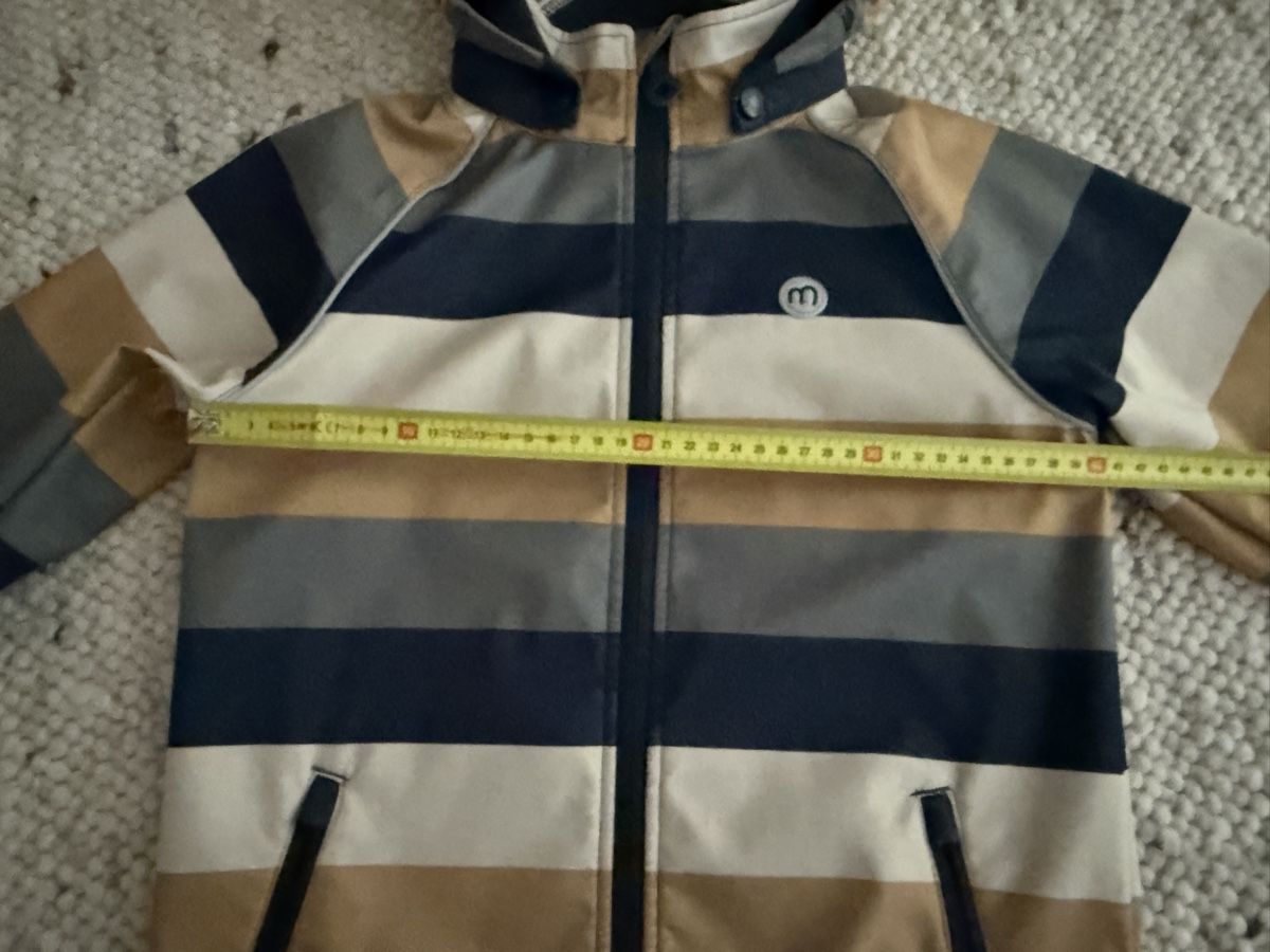 Minymo Jacken: Softshell Jacket Minymo Striped Multi-Colored Size 134 – Gebraucht aus Lenzburg von Reniss_ 2
