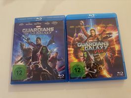 Guardians of the Galaxy 1+2 Blu-ray Top Zustand!