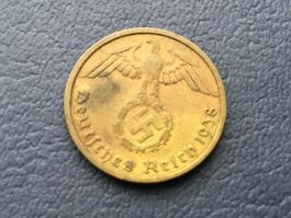 10 Reichspfennig 1938 B.sehr selten