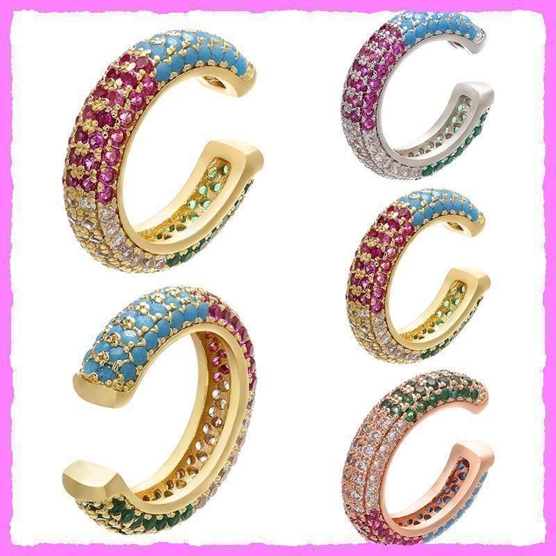 Orecchini pendenti & Orecchini a lobo: Bezaubernde Earcuffs mit Zirkonia – Nuovo e nell'imballaggio originale da Oberglatt ZH venduto da Diamond-Girl 3