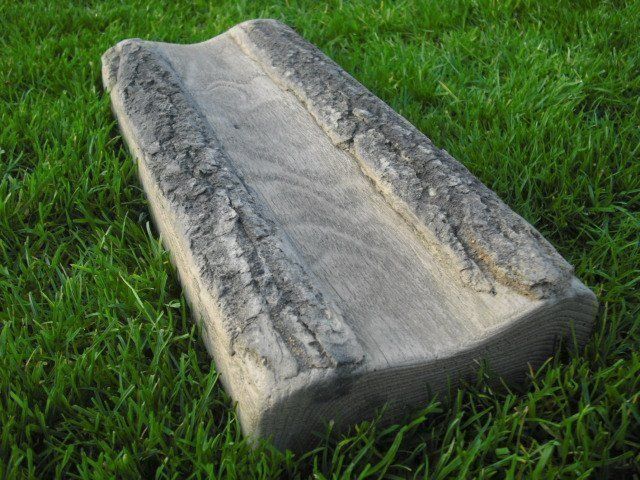 Sonstiges Baustoffe: Beton Wasserrinne mit Holzstruktur – Neu (gemäss Beschreibung) aus Herbetswil von AHA-Garten