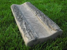 Beton Wasserrinne mit Holzstruktur Ausverkauf