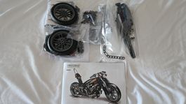 3 x Set coole Motorräder Technik wie Lego, NEU, OVP Beutel