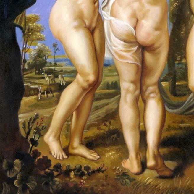 Reproduktionen & Neuware: Peter Paul Rubens - Die drei Grazien – Neu (gemäss Beschreibung) aus Larnaca von KunstDepot24 2