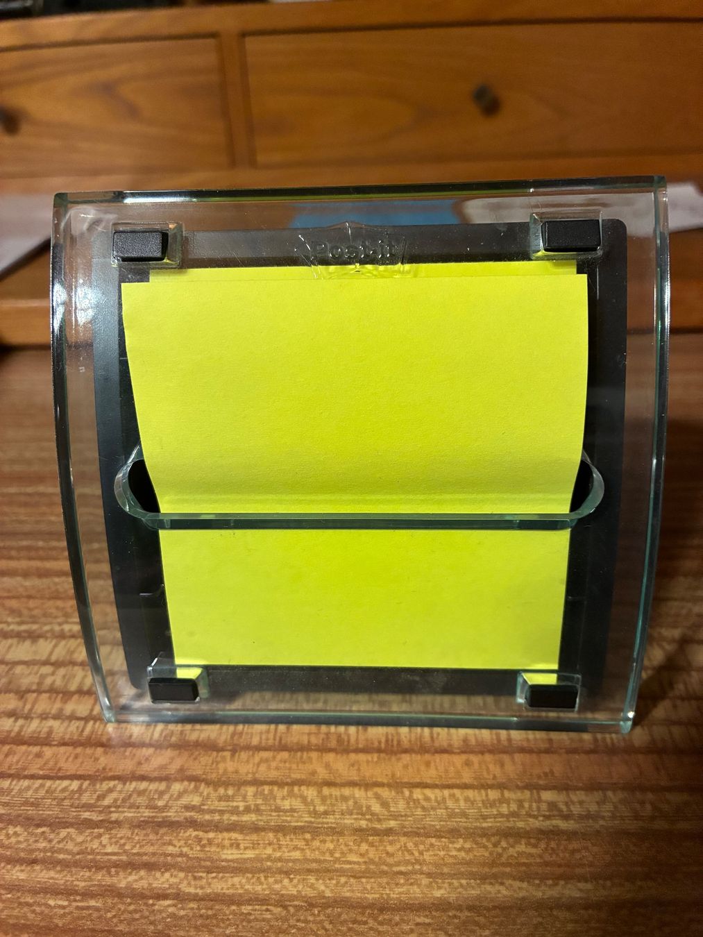 Blocchi: Glas Notizzettelbox, neuwertig – Usato da Heerbrugg venduto da blubber02