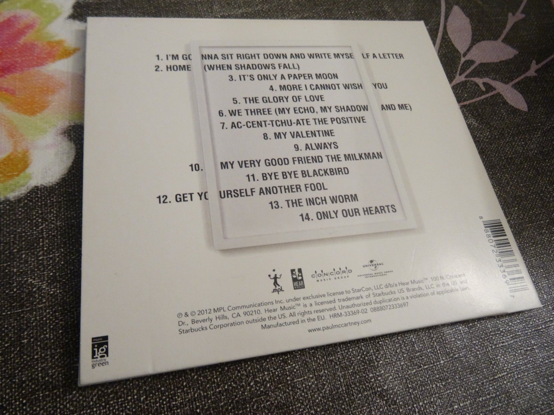 CDs: Paul McCartney - Kisses on the Bottom CD – Gebraucht aus Olten von Disc-Ausverkauf 1