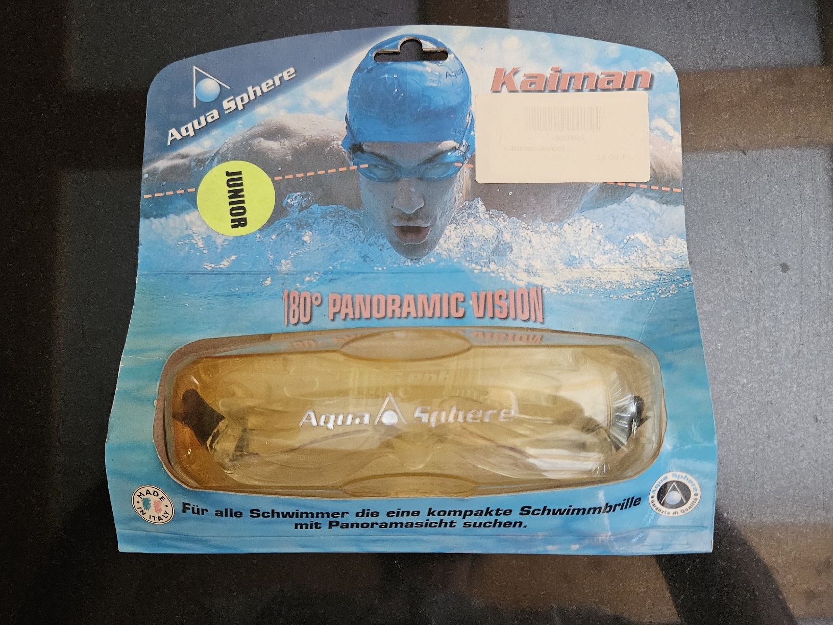 Occhiali & Lenti: Aqua Sphere Kaiman Junior Schwimmbrille neu – Nuovo (secondo la descrizione) da St.Gallenkappel venduto da RocknSkull
