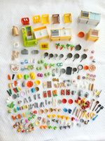 Playmobil, Küche mit viel Esswaren und Geschirr