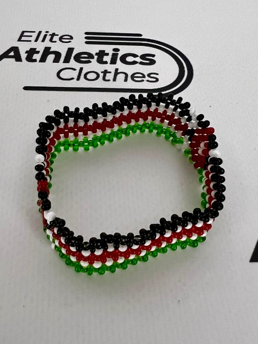 Handmade Kenya Bracelet – Kenyan Flag Beaded Bracelet (Gebraucht) in ...