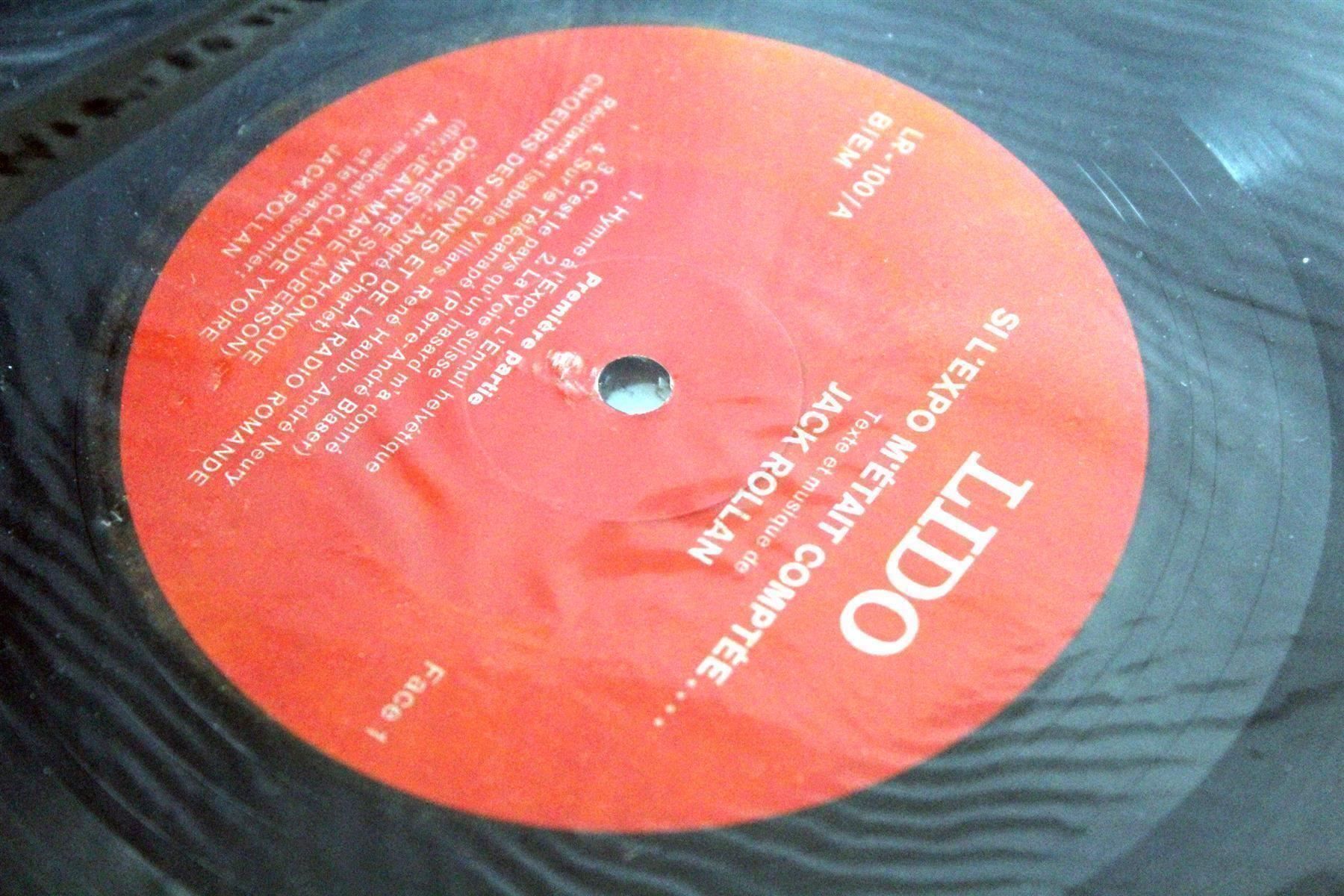Dischi in vinile: JACK ROLLAN:  Si l'expo m'etait comptee – Usato da Bern venduto da vinyl-heaven 6