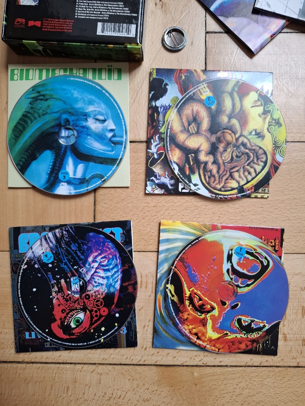 CD: Coffret 4CD Brainticket / Anthology 1971 -1980 – Usato da Crémines venduto da Carambaaa 2