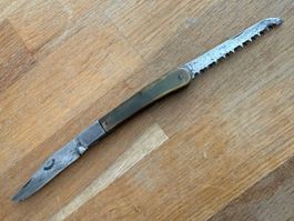 Antikes Taschenmesser Beauvoir Klappmesser mit Säge