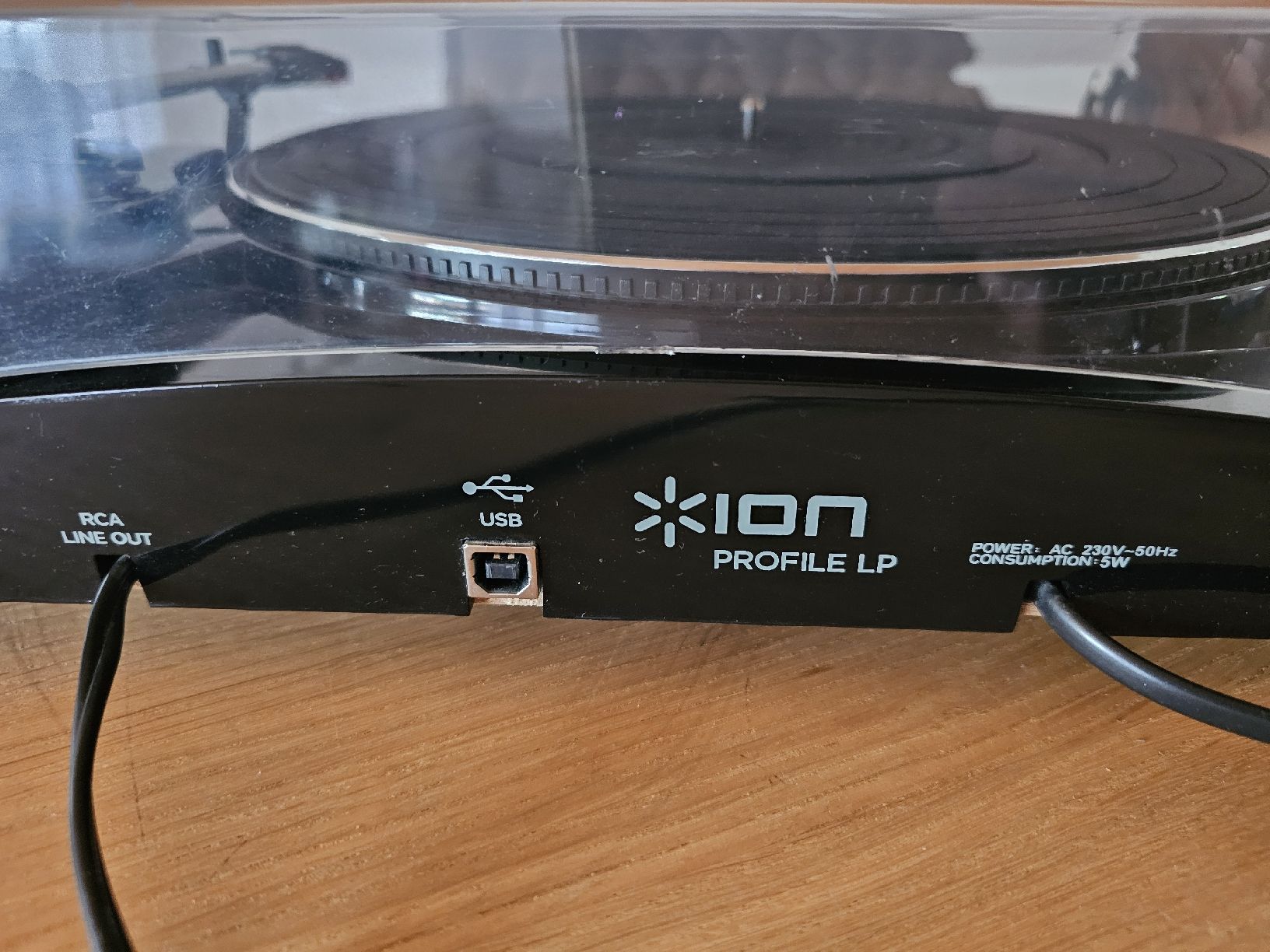 Plattenspieler: ION Profil LP Schallplattenspieler / USB Turntable – Gebraucht aus Schneisingen von backstore24 5