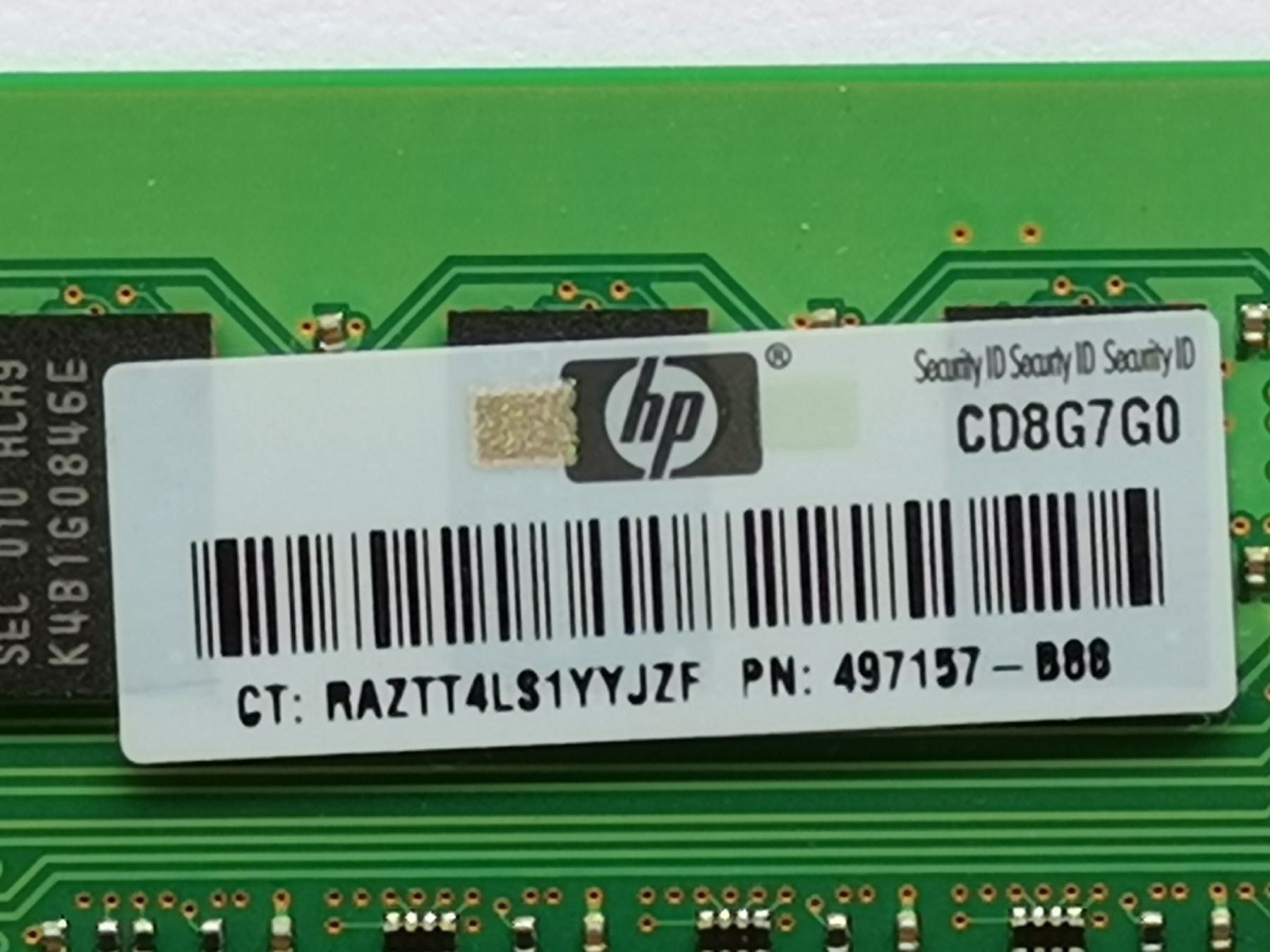 Samsung Memoria / RAM: Samsung 2GB 1Rx8 PC3-10600U – Usato da Mels venduto da Zeppelin08 3