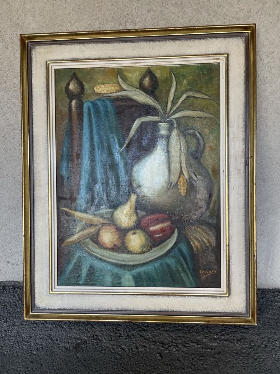Dipinti: Bild Antikes Bild 105 x 84 cm – Usato da Ibach venduto da brunnen55