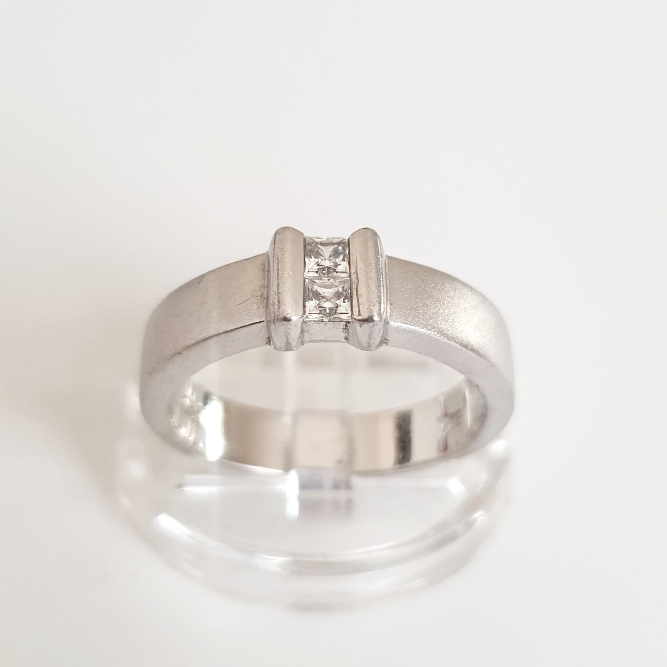 Anelli: Silber Ring 925 mit kleine steinchen – Usato da Kreuzlingen venduto da Wunderkiste123 1