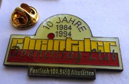 Pin Rheintaler  Donnerstag Club