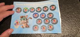 Story Mania 15 Sticker volle Sammelkarte
