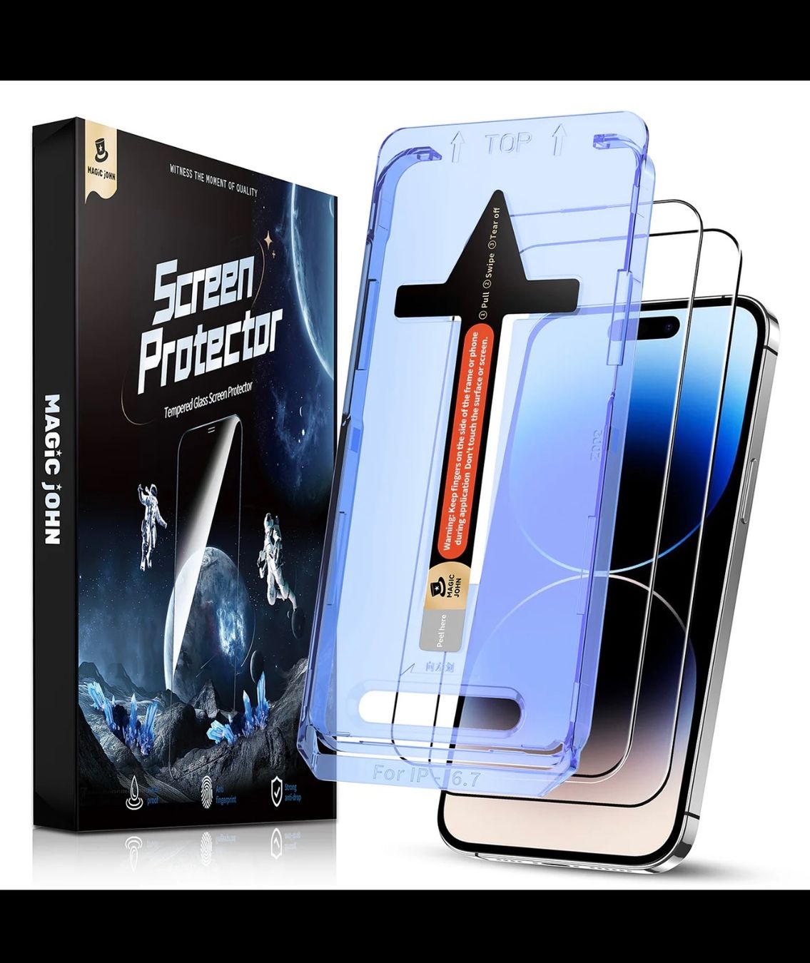 Apple Cover & Protezioni schermo: Panzerglas Magic John iPhone screen protector /Schutz iPhone – Nuovo (secondo la descrizione) da Bern venduto da Denzel8