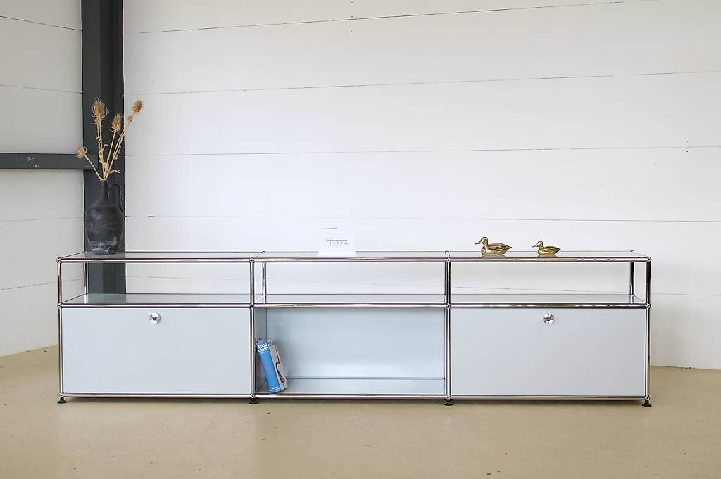 USM Mobili TV: USM Lowboard Lichtgrau,neuwertig – Usato da Meinisberg venduto da atelier_TILIJA 5