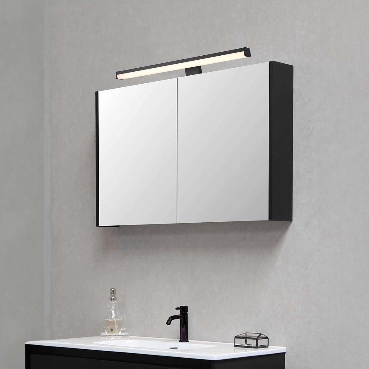 Lampen: LED Bad Wandleuchte, IP44, 40 cm x 6 cm – Neu (gemäss Beschreibung) aus Kreuzlingen von Smart-Light 1