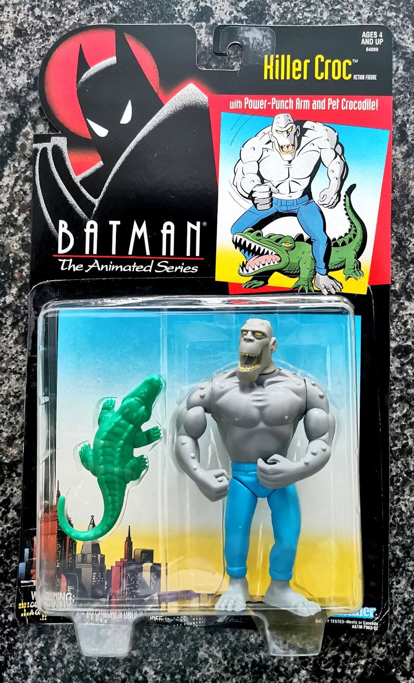 Statuette: Killer Croc 1994 OVP Action Figur Batman The Animated Series – Nuovo e nell'imballaggio originale da Rorschach venduto da Actionvintage789