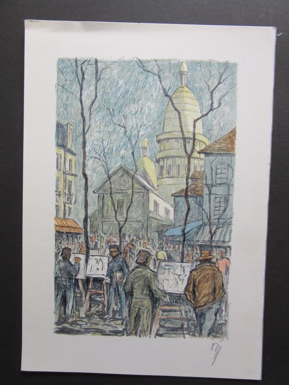 Arts picturaux & lithographies: Diggelmann Alex Walter  LITHOGRAPHIE SIGNIERT – D'occasion à Gersau par grafik-kunst