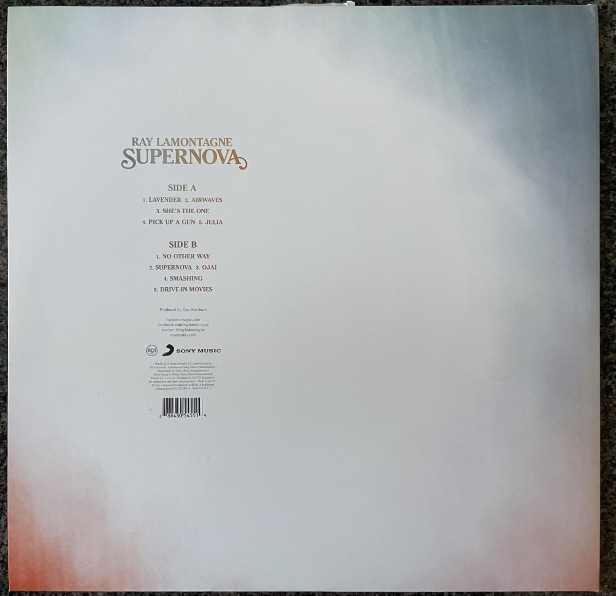 Schallplatten: Ray LaMontagne - Supernova - Vinyl LP  – Gebraucht aus Olten von Bluespapst 2