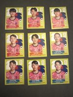 Panini Fussball Kicker Karten Südkorea Set 9 Stk.