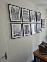 9x Bilderrahmen 52x42
