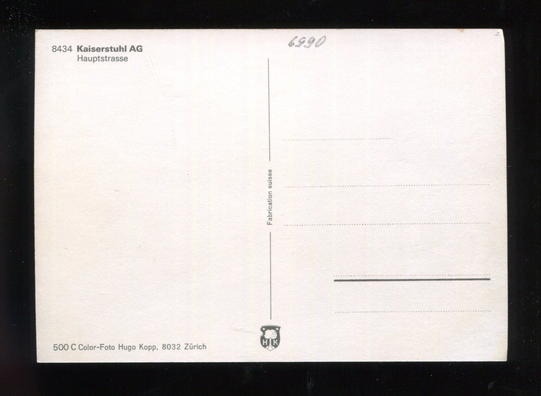 Cartes postales: Kaiserstuhl, Hauptstrasse – D'occasion à Aarau par Elmaar41 1