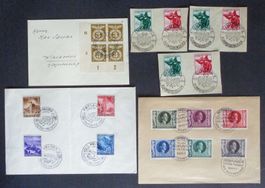 DEUTSCHES REICH 1939–1943: Lot mit Sonderstempeln