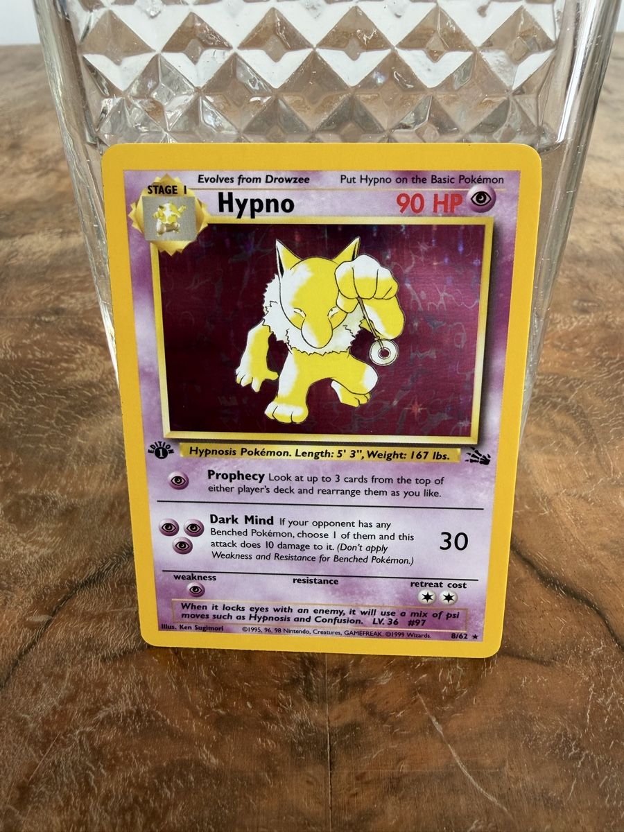 Pokémon Cartes à collectionner: Hypno 1st edition holo  – Neuf (Voir description) à Zürich par hip_hg6b