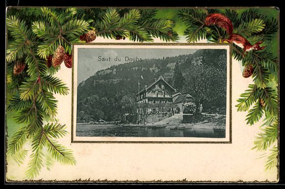 Cartes postales: AK Les Brenets, Saut du Doubs – D'occasion à Berlin par bartko-reher