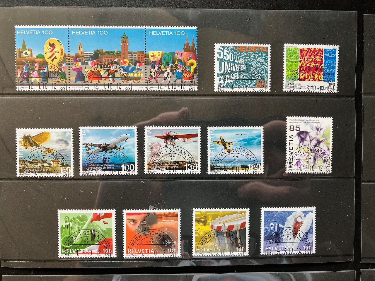 Tutti i francobolli: Jahresset 2010 Schweiz gestempelt – Usato da Nesslau venduto da zueri6 1