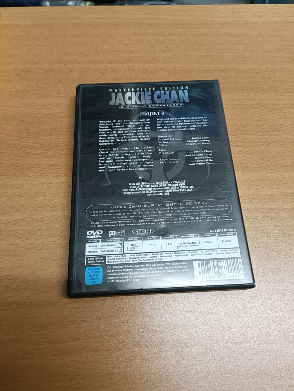 Tutti i DVDs: Jackie Chan - Projekt B (DVD) – Usato da Köniz venduto da Movieportal007 1